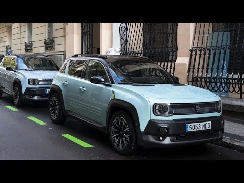 New Renault 4, on test