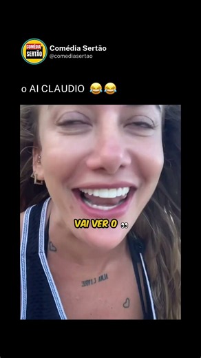 o AI CLAUDIO😂😂