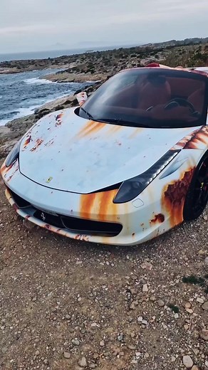 Ferrari 458: The Unique Rust Wrap Transformation