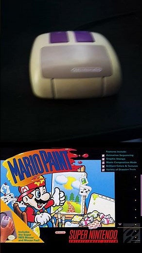 Mario Paint! Nintendo Mouse?