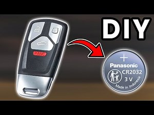 DIY 2016-2024 Audi A4 Key Fob Battery Replacement | How To Change Audi A4 Batteries