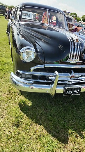 1949 Pontiac Silver Streak (Pontiac Streamliner) #pontiac #gm #generalmotors #pontiaceight #pontiacstreamliner #uscars #americancars #cars #caroftheday #instacars #instacaroftheday #classiccarsdaily #classiccarspotter #classiccarspotting #classiccars #vintagecarsdaily #vintagecarspotter #vintagecarspotting #vintagecars #classicgalaschwetzingen #classicgala #AJClassicCars | AJ Classic Cars