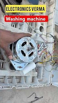 Washing machine Motor with Wiring | #shorts