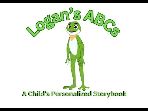 Logan's ABC Book - Personalized kids learning Storybook Video Song With Animated Animals
