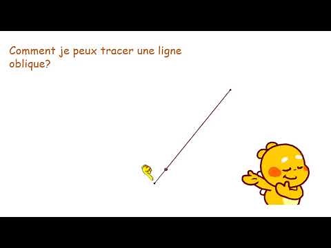 Manahej School - Préscolaire - PS1 - Graphisme - La ligne oblique.