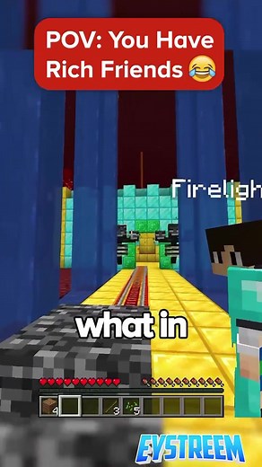 Tag Your Rich friend😂 #minecraft #minecraftmeme #minecraftmemes