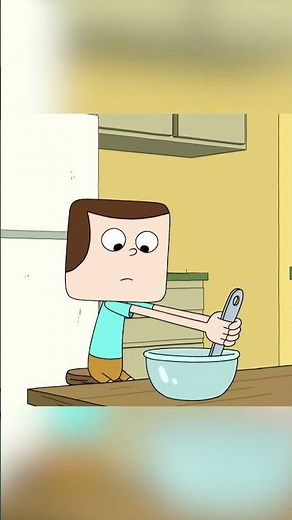 Jeff is punching that chicken #Clarence #Jeff #CartoonNetwork #FunnyMoment #ChickenChaos