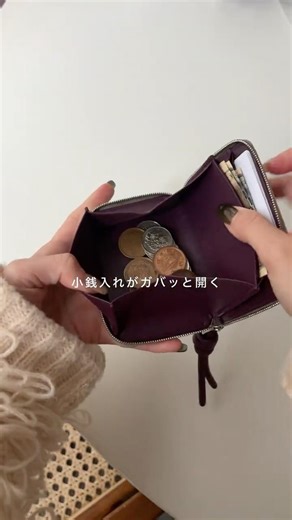コンパクトなのに実力派👛大人気のロエベ「ノットシリーズ」から、手の平サイズで機能性抜群なお財布見つけた♡ #shorts #wallet #財布