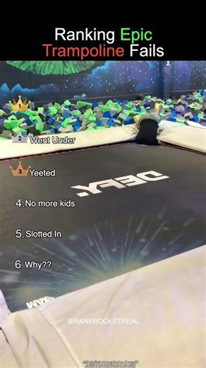 Ranking Worst Trampoline Fails