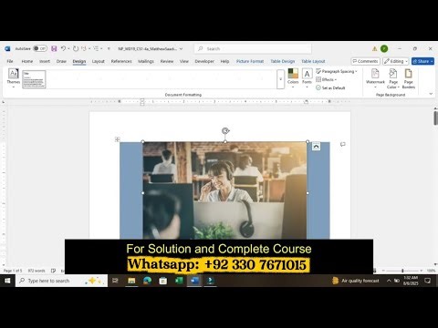 Word SAM Capstone Project 1a | New Perspectives | Modules 1–4 | Step-by-Step Tutorial