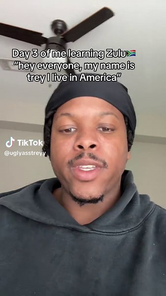 Learning Zulu: Day 3 with Trey