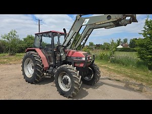 Case 4240 4x4 loader tractor