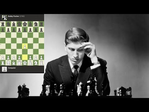 "بوبي فيشر ضد الكمبيوتر 🤖 صراع أسطوري في الشطرنج!"