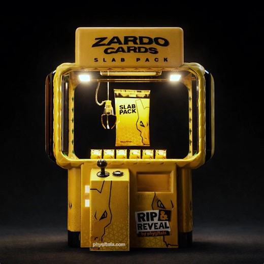 ANNOUNCEMENT & GIVEAWAY 🔥 ⤵️ We are incredibly excited to announce the partnership between @Zardo_Cards & @Phygitals We have teamed up to create the Zardo Cards Slab Pack! These packs, in limited quantity, release Thursday, February 12th at 11am ET. More info coming soon. GIVEAWAY RULES: We will be giving away five (5) Zardo Cards Slab Packs to five different lucky winners. The rules are simple to enter: -Like this photo -Follow @Zardo_Cards & @Phygitals -Tag 1 person in the comments Note: Each