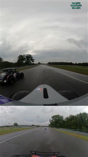 Full send in the rain #racing #incar #automobile
