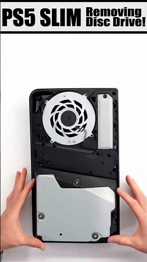 PS5 SLIM Removing Disc Drive! EASY