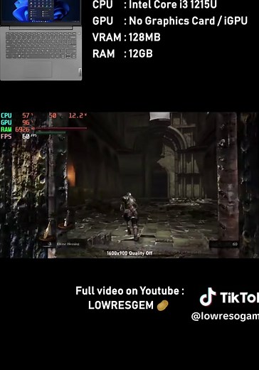 Playing Dark Souls Remastered on Low-End PCs