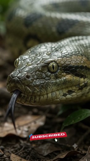 Anaconda in the Amazon Rainforest 🐍🌿 | The Giant Snake in the Wild