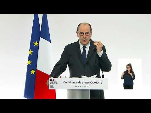 DIRECT | #COVID19 : conférence de presse du Premier ministre Jean Castex du 4 mars 2021