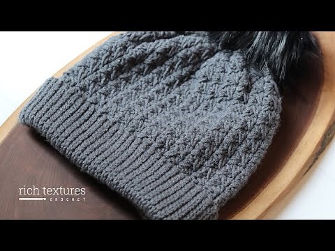 Granite Beanie Crochet Pattern