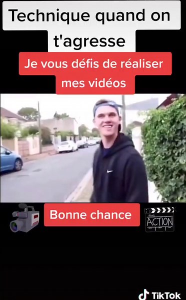 Technique quand on t'agresse #Humour#Défi