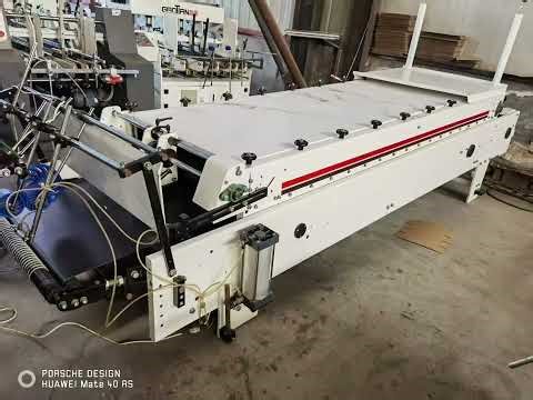fully automatic carton gluing machine
