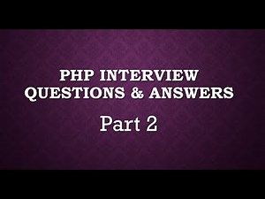 Top PHP Interview Question Part 2 in Hindi | Best php interview questions for freshers in Hindi