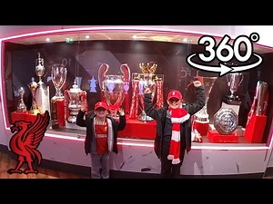 LIVERPOOL FC MUSEUM TOUR In 360° - Anfield Stadium
