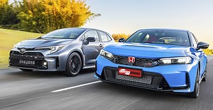 Toyota GR Corolla enfrenta o Honda Civic Type R: qual o melhor na pista?