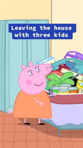 You can never be too prepared 😉 | Peppa Pig