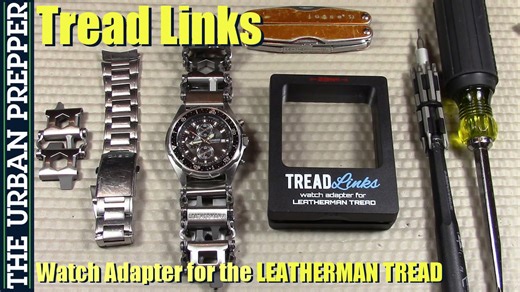 TreadLinks adapter enhances Leatherman Tread watch versatility and function
