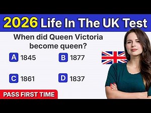 Life in the UK Test Practice 2026 🇬🇧 Questions & Answers | UK Citizenship Test Revision