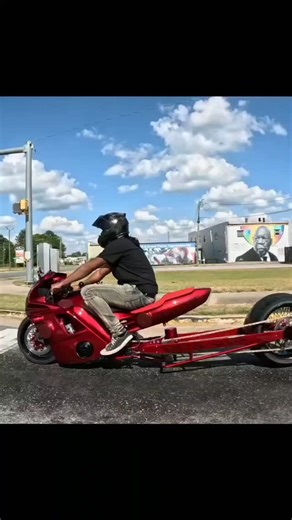 DomsCustoms | My cbr f2 repost #domscustoms #dragbike #turbo #suicideshifter #reeloftheday | Instagram