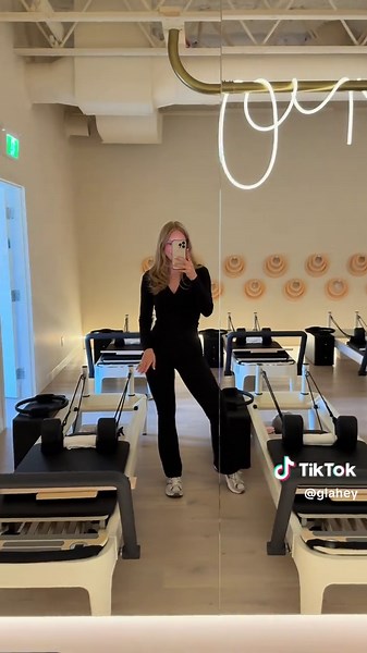 It was a joke until it wasn’t. #engaged #dream #pilates