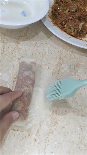 Easy Roll Folding Method #ramadanrecipes #ytshorts #trending #recipes