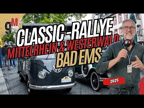 ADAC Mittelrhein Classic 2025 - All classic car rally highlights from Bad Ems | German MotorKult TV