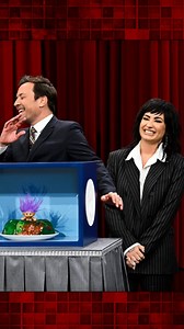 415K views · 9K reactions | Can You Feel It? w/ Demi Lovato: Jell-O Mold with Troll Dolls! | The Tonight Show Starring Jimmy Fallon | Facebook