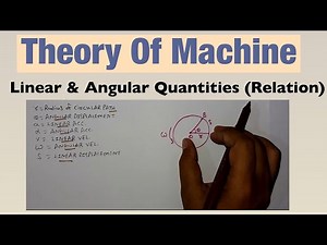 Linear & Angular Quantities (Relation)
