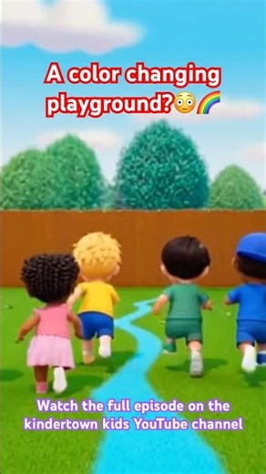 A color changing playground?😳🌈
