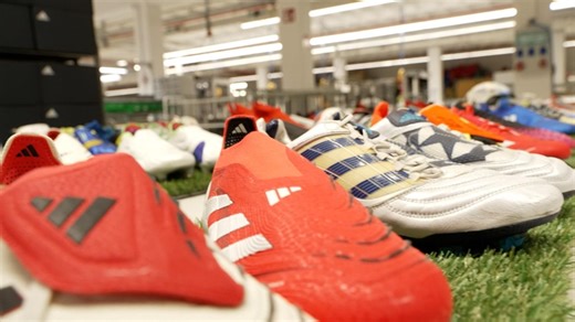 Abendschau: Scheinfeld: Schuhe für die Superstars