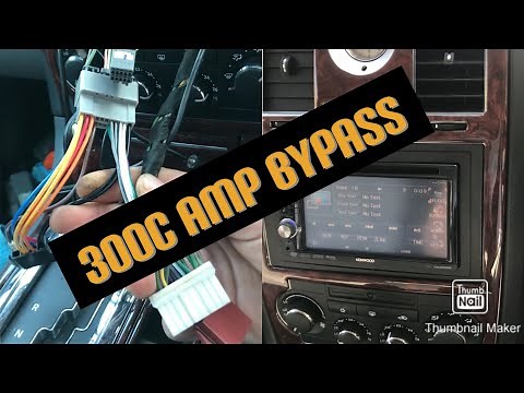 #howto bypass factory amplifier #chrysler #300c
