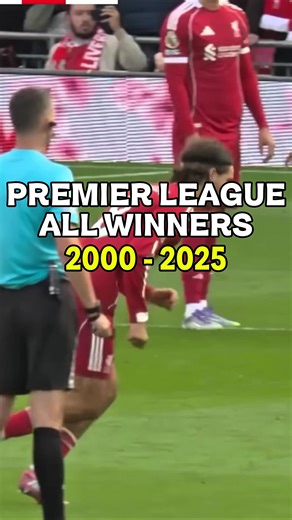 Premier League Winners from 2000 to 2025