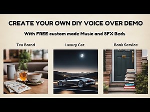 Create Your Own Voice-Over Demo with Free DIY DEMO Beds