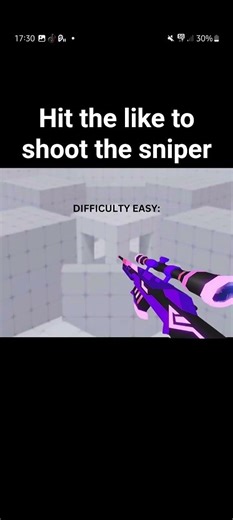 shoot the sniper #roblox #rivals