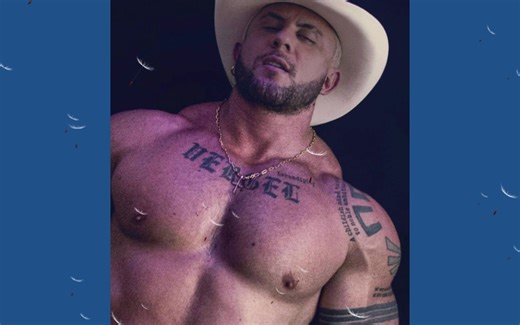 健美肌肉壮汉，超级大块头，雄壮魁梧的动作片演员：AndresVergel