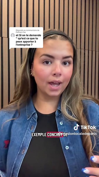 Réponse à @Pathiers fao Question piège ? À la Mission Locale de Paris, on t’aide à préparer un entretien de A à Z 😉 #question #entretien #embauche #emploi #jeunes