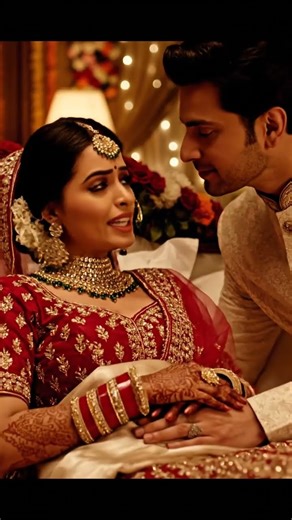 first night first time 💗😉#wedding #weddingmood #love#firstnight #comedy #romantic