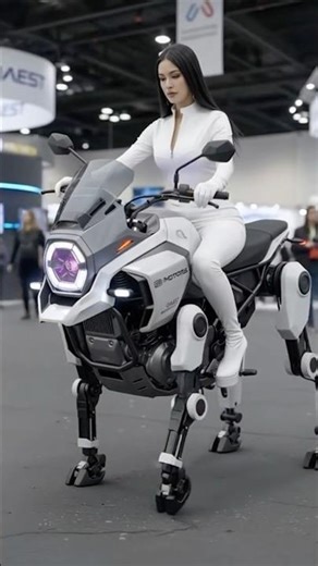 Autonomous AI Motorcycle [CONCEPT] 😱 Is This the Future of EV Bikes?