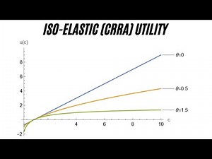 The Iso-Elastic (CRRA) Utility Function