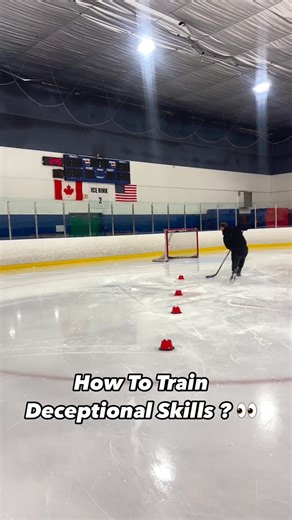 🚨 Training deception skills in hockey is essential for creating scoring opportunities and outsmarting opponents. Here are three key tips: 1. **Practice Fakes and Misdirection**: Incorporate drills that focus on faking shots, passes, or dekes. Use cone drills or one-on-one situations to practice making quick movements that mislead defenders. Emphasize the importance of body language and keeping your head up to sell the fake effectively. 🏒 2. **Develop a Variety of Moves**: Work on a repertoire 